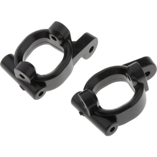 2pcs RC 1:14 Plastic C Hub Carrier Upgrade Parts Black for WLtoys 144001 Car