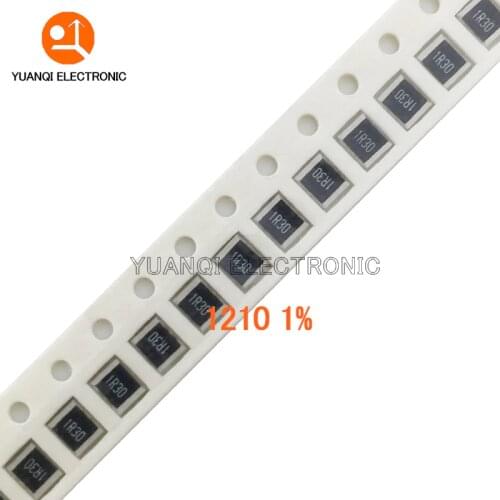 50pcs 1210 1% SMD resistor 1/2W 0.036R 0.039R 0.04R 0.043R 0.047R 0.05R 0.051R 0.036 0.039 0.04 0.043 0.047 0.05 0.051 ohm