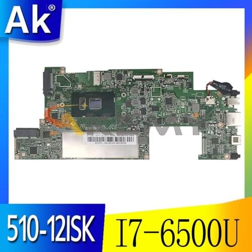 Akemy For MIIX510 Motherboard For Lenovo MIIX510-12ISK MIIX 510-12ISK Laptop Motherboard CPU I7 6500U 8G RAM 100% Test Work