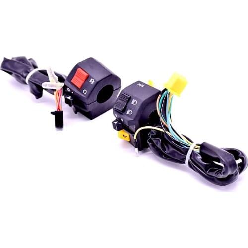 Free shipping for Suzuki motorcycle GN250 handlebar switch assembly gn250 electric starter horn switch handle