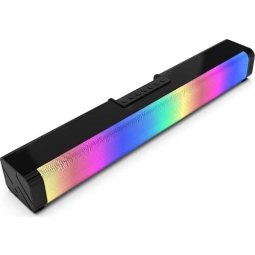 Column Wireless Speaker TV Soundbar Music Stereo Home Theater Portable Sound Bar Support 3.5mm TF For TV PC