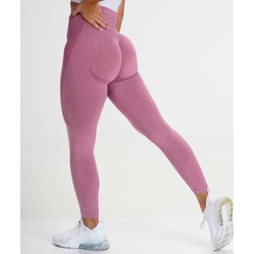 Seamless Leggings Sport Women Fitness Push Up Yoga Pants High Waist Squat Proof Workout Running Sportswear Gym Tights