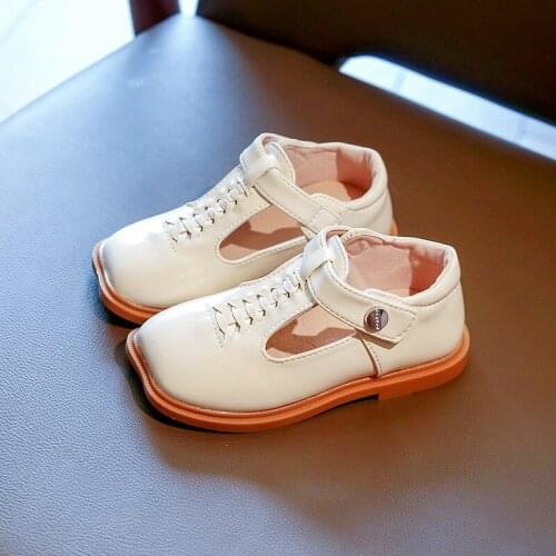 Childrens Shoes Girls' Princess Casual Flats 2021 New Woven Soft-soled Single Shoes for Kids Non-slip Hollow Breathable 21-30