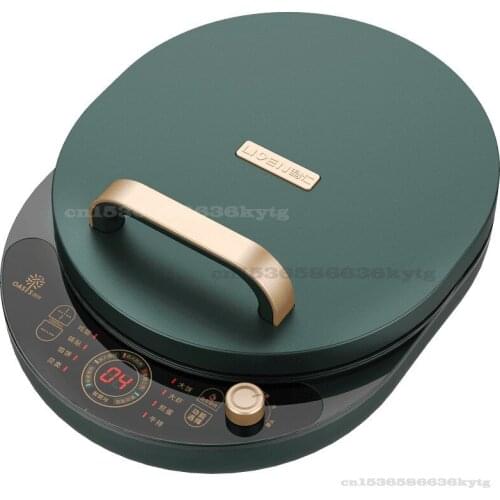 220V/1500W Electric Baking Pan Household Double-sided Heating Non-stick Baking Pan Automatic Power Off Fast Breakfast Machine