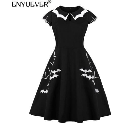 ENYUEVER Summer Cotton Dresses