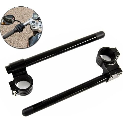 BJMOTO Motorcycle 41MM CNC High Clip Ons On Handlebars Higher Raised Clip for Yamaha R3 R25 Kawasaki NINJA 650R Handlebar