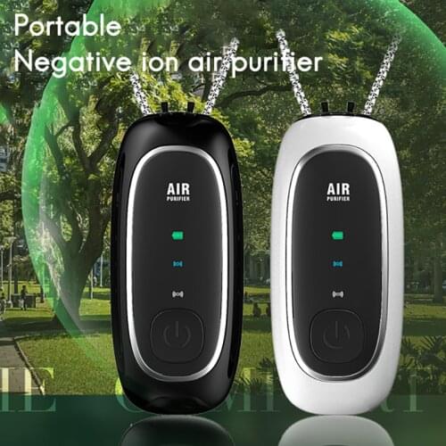 Hanging Neck Purifier Personal Wearable Mini Portable 150 Million Negative Ion Necklace Car Air Purifier