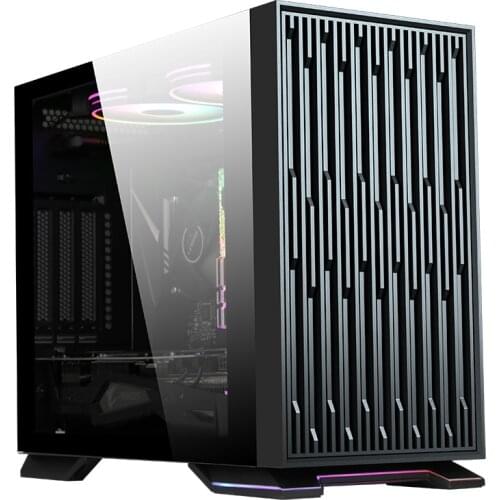 SAMA IS01 Computer Case Gaming PC Chassis for M-ATX / ITX Mainboard / Support ATX Power 240mm Radiator