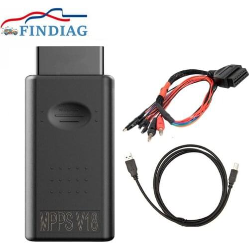 Lowest Price MPPS V18 MAIN + TRICORE + MULTIBOOT with Breakout Tricore Cable Car ECU Chip Tuning Tool Different from MPPS V21
