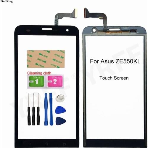 Touch Screen For ASUS Zenfone 2 Laser ZE550KL Touch Screen Digitizer Sensor Front Glass Panel Replacement Parts
