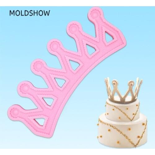 Silicone cake mold piece silicone crown-shaped fondant clay for cake wedding decoration kitchen utensils decoration accessories