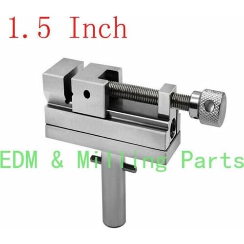 CNC Spark Machine 1.5" Opening 50mm Fixture Vise Plier SUS440 Material 18mm Rod HRC58 Degree