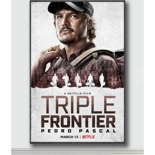 NJ090 Triple Frontier Movie 5 Silk Posters and Prints wall art Art Poster Home Decor