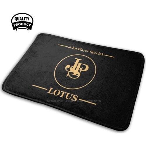 Jps Lotus Design Comfortable Door Mat Rug Carpet Cushion Jps Jps Lotus Jps Lotus Lotus Black And Gold Black And Gold Black And