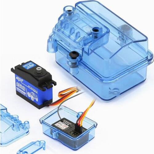 Waterproof Receiver Box for RC car Remote control car model ship RC Crawler TRX4 YIKONG HSP D90 D110 Axial SCX10 90046 Trsxxas