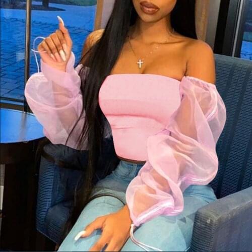 Women Clothing Fall 2021 Solid Fashion Long-sleeve T-shirt Top Club Outfits Lounge Streetwear Y2k Clothes Wholesale Items