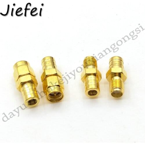 2Pcs 50ohm SMA Female to SMB Female DAB Digital Radio Aerial Antenna Connector Adapter