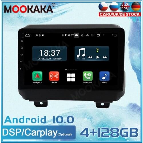 Android10.0 For JEEP WRANGLER 2018-2021 Car Multimedia Player GPS Navigation Audio Stereo Screen Head Unit Auto Radio IPS DSP