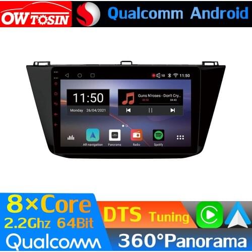 Qualcomm 8Core Android Car Multimedia For Volkswagen VW Tiguan L 2017-2021 360 Panoramic 4G LTE WiFi Radio GPS CarPlay Head Unit