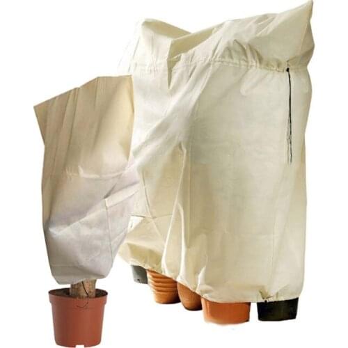 Warm Cover Tree Shrub Plant Protecting Bag Frost Protection Yard Garden Winter Garden Waterbulbs Redes De Proteccion Plant Cover