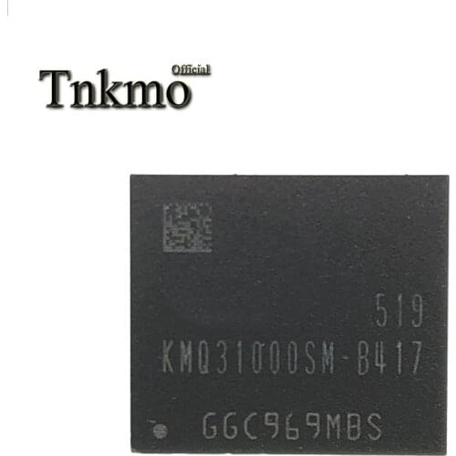1PCS 2PCS 5PCS KMQ31000SM-B417 BGA-221 KMQ31000SM BGA221 31000SM-B417 31000 Memory font EMCP 128 + 8 FLASH chip New and original