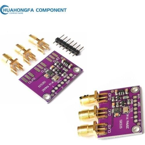 Hot Sale SI5351 High Frequency Signal Square Wave Frequency Generator Signal Generator 5351 Si5351A