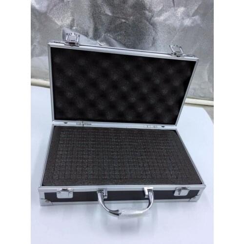300*170*80mm portable Storage Suitcase Travel Luggage Organizer Case Safety instrument equipment case With pre-cut cotton