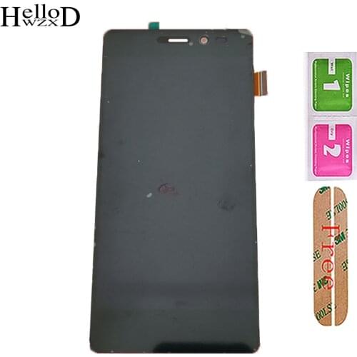 Tested LCD Screen For Inoi R7 LCD Display Touch Screen Digitizer Assembly Replacement Tools+3M Sticker