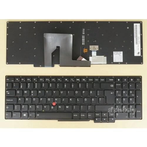 Swedish Finnish SD FI Keyboard for Lenovo Thinkpad S531 (type 20B0 ), S540 (Type 20B3), 0C44828 04Y2263 MP-12N86S0J698W, Backlit
