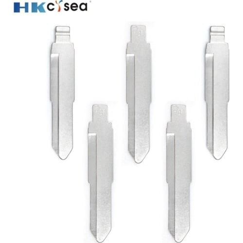 HKCYSEA KD#14 KD Remote Uncut Blank Metal Blade Type #14 for Isuzu/Hainan Mazda Replacement Car Key Blade