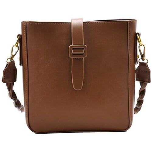 Crossbody Bag For Women Shoulder Bag Brand Designer Women Bags Luxury PU Leather Bucket Crossbody Bag Handbag