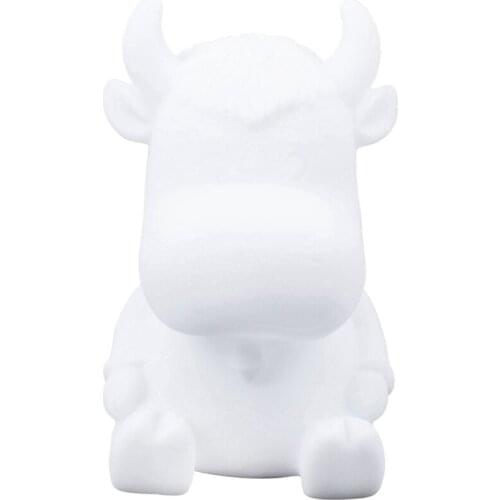 Cow Shape 7 Color Changing LED Lamp Animal Night Light Nightlight Home Decor