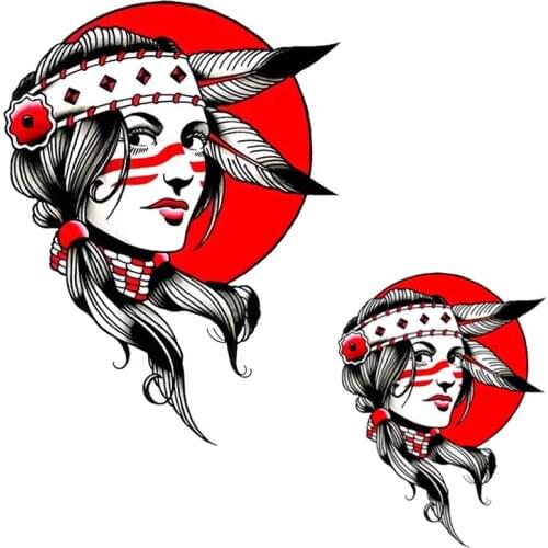 Prajna Iron on Patches Indian Patch for Clothing Stickers Application Heat Transfer Decor Badges DIY T-shirt Girls Appliques