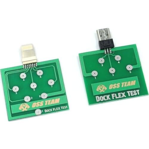 Easyfix U2 Testing Board For Iphone Android Disassembly Machine Detection Of Tail Battery Micro USB Dock Easy Testing Tool