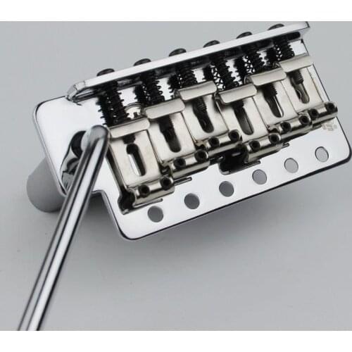 Wilkinson WOV01 Vintage Type ST Electric Guitar Tremolo System Bridge Chrome Silver for Strat Guitar