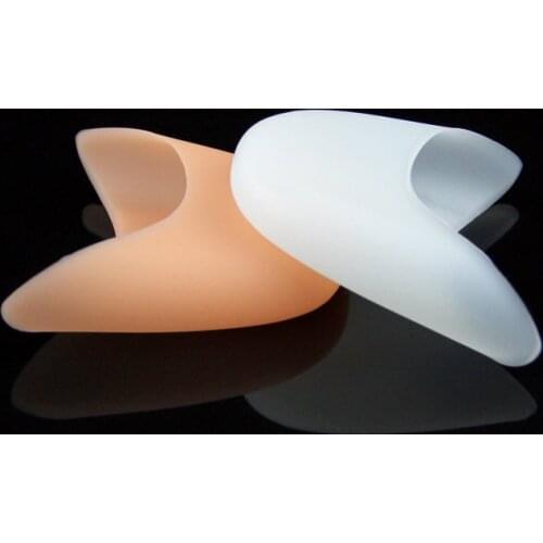 Toe Protector Silicone Gel Pointe Toe Cap Cover For Ballerina Toes Soft Pads Protectors For Ballet Shoes Feet Care Tools 1 Pair