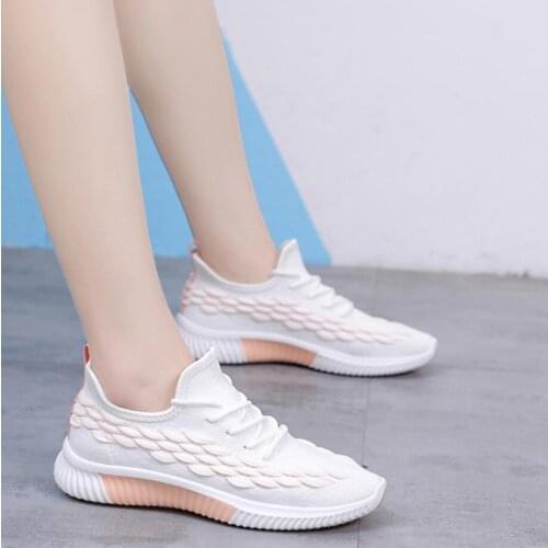 2021 Women Mesh Sneakers Ladies Running Shoes Female Vulcanized Womens Casual Flats Women Walking Sports Shoes Zapatos Mujer