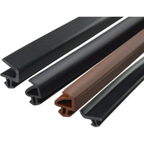 10M P - type steel window seal glass doors and windows sound insulation windproof waterproof EPDM rubber strip window seals