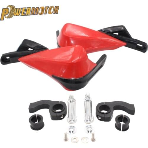 22mm-28mm Universal Motorcycle Hand Guards Protectors Supermoto Black Brush Handguard Bar Hand Guard For Yamaha Kawasaki Honda