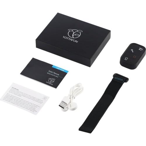 Three Lights LED Indicators WIFI Wireless Smart Remote Remote Control For Gopro Smart Camera With A Wrist Strap USB Cable