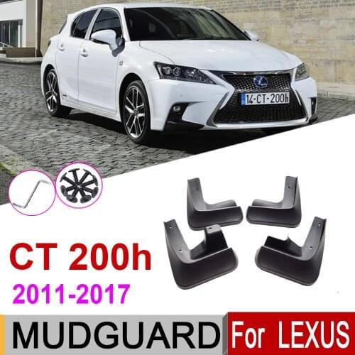 Car Fender For Lexus CT 200H CT200H FSport F Sport 2017~2011 Mud Guard Splash Flap Mudguards Accessories 2016 2015 2014 2011