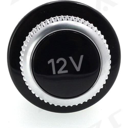 Car decoration igarette Lighter Cover Chrome Plated Cigarette Lighter Plug For Audi A3 A4 A5 Q2 Q7 8WD 919 311