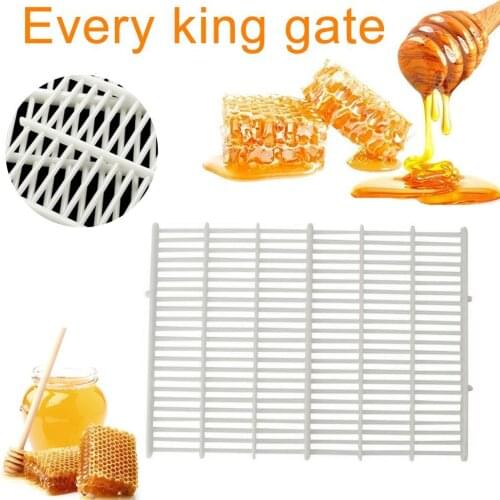 For 10 Frame Beekeeping Beekeeper Bee Queen Excluder Trapping Grid Net Tool Kit Plastic Separated King Board Royal Board