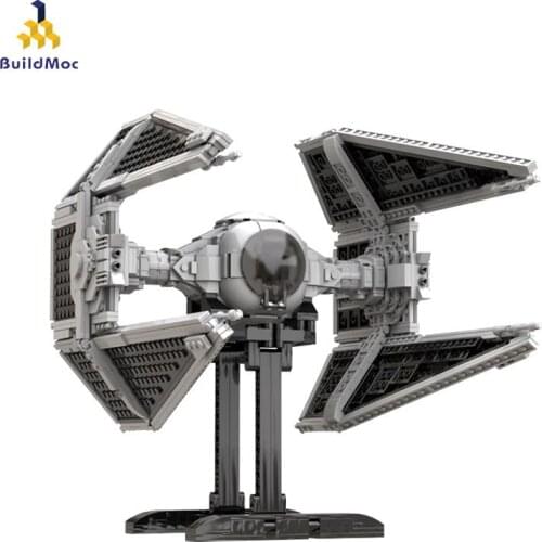 Buildmoc Military Empire Interceptor Space Warfare Weapon Of War Battleship Model Building Block Childrens Toys Diy Model Gift