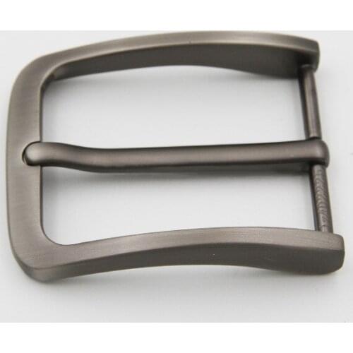 40mm Mens Belt Buckles Pin Buckle for 38-39mm DIY accessories Brushed Metal Nickel Free Single Prong Belt Buckle