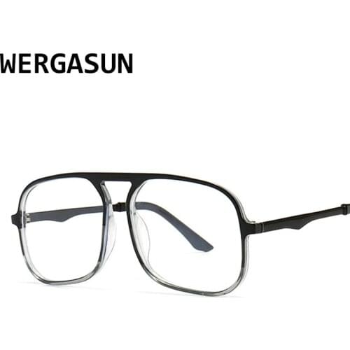 WERGASUN Anti Blue Light Glasses Clear Computer Gaming Glasses Fashion Women Eyewear Improve Comfort Anti Blue Ray Eyeglasses