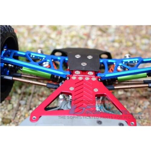 Rc Car Chassis Front Gearbox Aluminum Alloy Base With Screws Set Fit For 1/10 Scale TRAXXAS SLASH 4X4 MODEL Toys Cars SLA330LCG