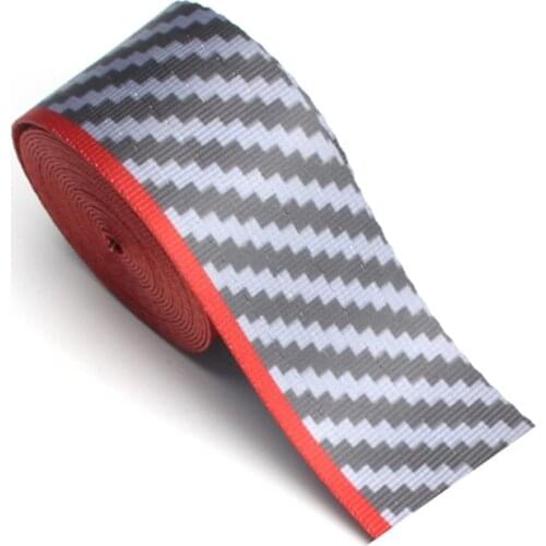 4.8cm Car Seat Belt Carbon Fiber Look Style Strip Racing Harness Ribbon Auto Safety Webbing For M e46 e90 e36 f10