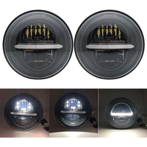 2pcs 5.75 Inch Led Headlights For Triumph Rocket iii 3 & Speed Triple & Street Triple & T hunderbird 5 3/4'' Headlamp
