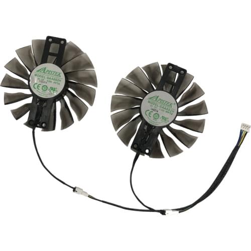 100MM FD10015H12S GTX1080/1070 ti GPU VGA Card Cooler Fan for GeForce Palit GTX1080ti GTX1070ti graphics card as replacement